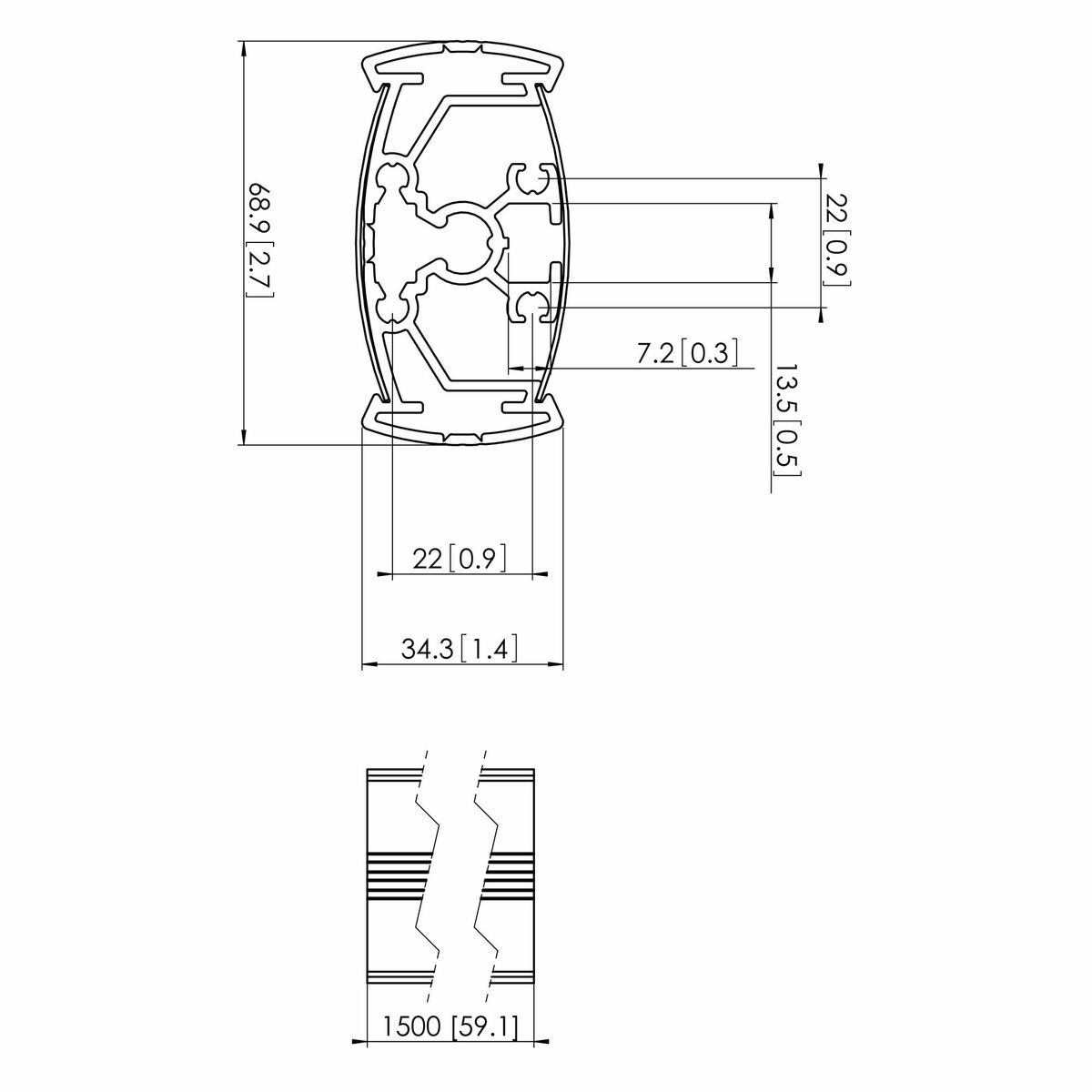 Stalak za TV Vogel's PUC2315